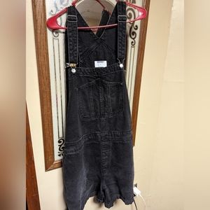 Black Old Navy Overalls, shorts